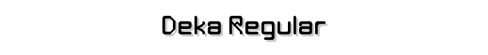 Deka%20Regular font