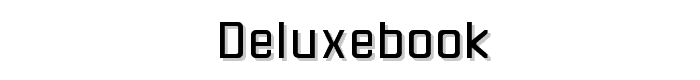 DeluxeBook font