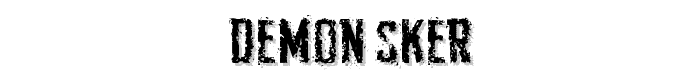 Demon%20Sker font