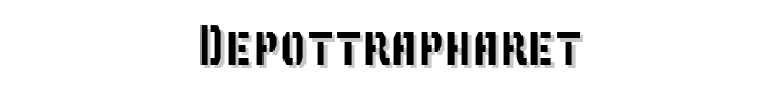 DepotTrapharet font