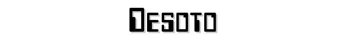 Desoto font