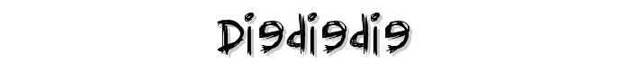 Diediedie font