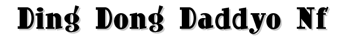Ding%20Dong%20Daddyo%20NF font