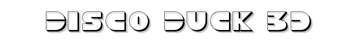 Disco%20Duck%203D font