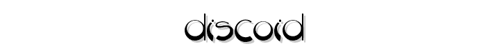 Discoid font