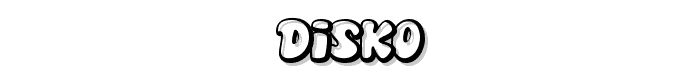 Disko font