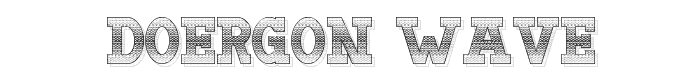 Doergon Wave font