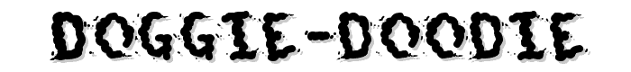 Doggie Doodie font