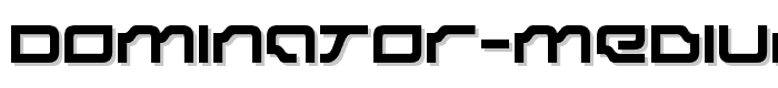 Dominator Medium font