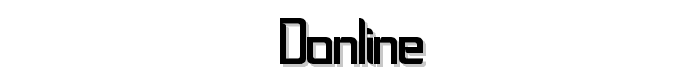 Donline font