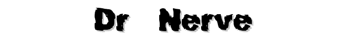 Dr_%20Nerve font