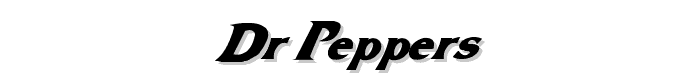 Dr.Peppers font