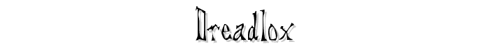 DreadLox font