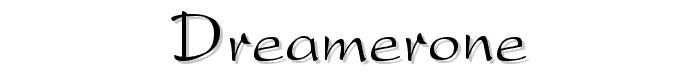 DreamerOne font