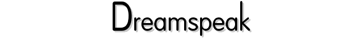 Dreamspeak font