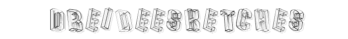 DreideeSketches font