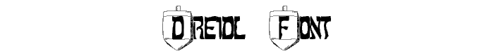 Dreidl font