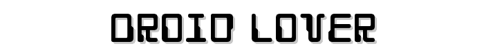 Droid%20Lover font