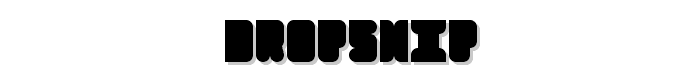 Dropship font