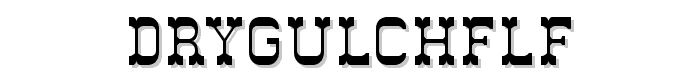 DryGulchFLF font