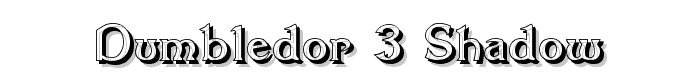 Dumbledor%203%20Shadow font