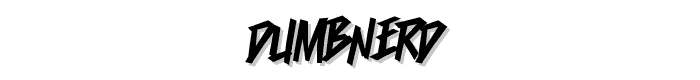 Dumbnerd font