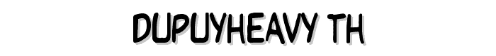 DupuyHeavy%20Th font