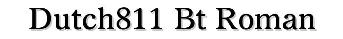 Dutch811%20BT%20Roman font