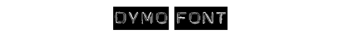 Dymo font