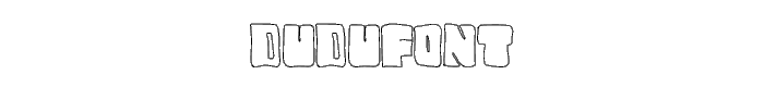 dudufont font