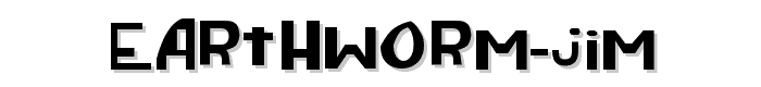 Earthworm Jim font