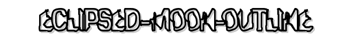 Eclipsed%20Moon%20Outline font