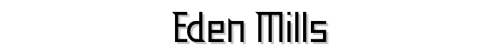 Eden%20Mills font