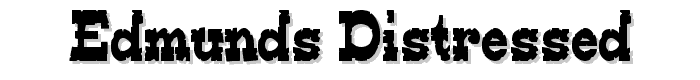 Edmunds%20Distressed font