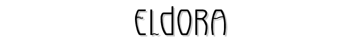 Eldora font