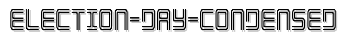 Election%20Day%20Condensed font