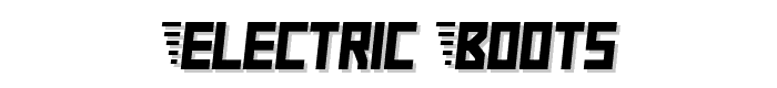 Electric%20Boots font