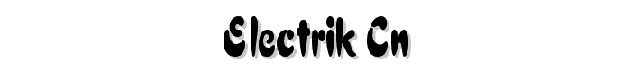 Electrik%20Cn font