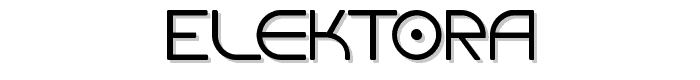 Elektora font