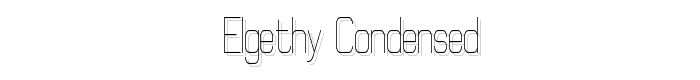 Elgethy%20Condensed font