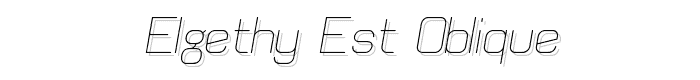 Elgethy%20Est%20Oblique font