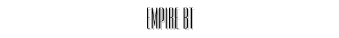 Empire%20BT font