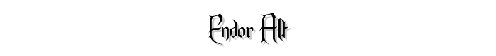 Endor%20Alt font