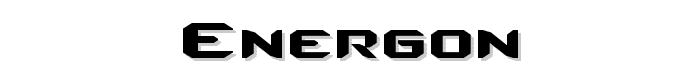 Energon font