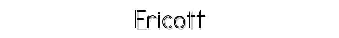 Ericott font
