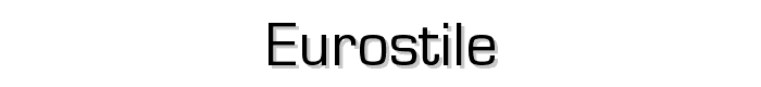 Eurostile font