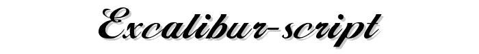 Excalibur%20Script font
