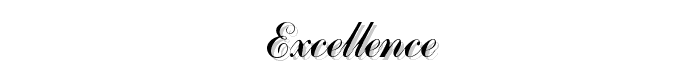 Excellence font