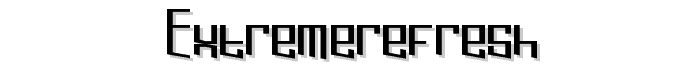 ExtremeRefresh font