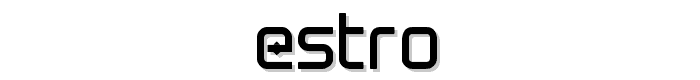 estro1 font